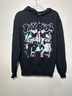 Pink Floyd Graphic Hoodie Black Sweatshirt Classic Rock Band Graphic Size Small